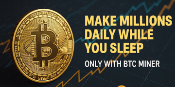 Wealth Growing Fast BTC Miner Makes It Easy to Earn Millions Every Day FirstPublisher.org