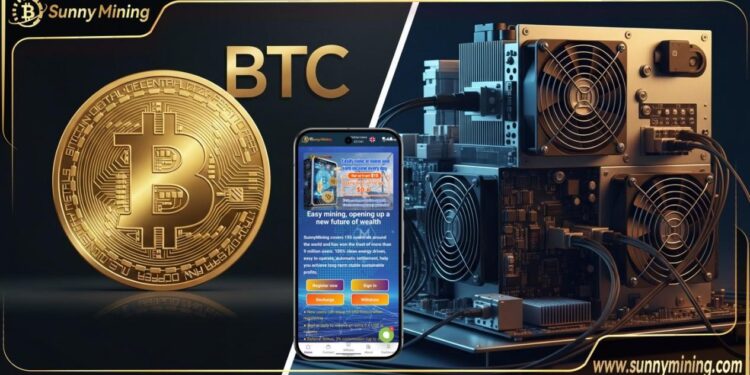 BTC Reaches a Critical Level—Sunny Mining Launches Automated Mining App to Help Users Easily Earn Daily Bitcoin Passive Income