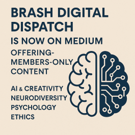 Brash Enterprises Launches Bold New Medium Series Exploring AI, Ethics, and Neuroinclusivity - FirstPublisher
