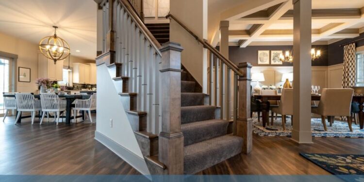 Custom Home Builders in Hartland, MI Wayne Homes Showcases the Kinston II Homestead at Model Center