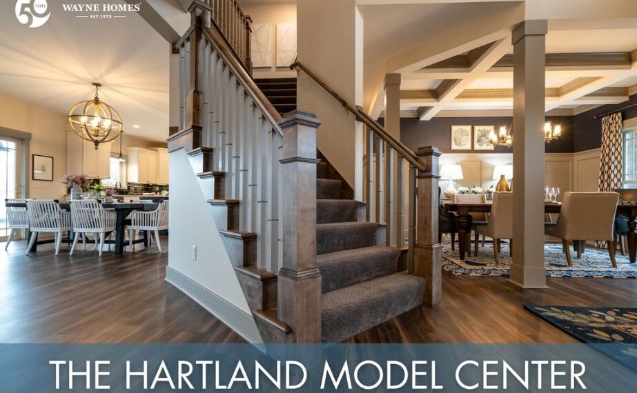 Custom Home Builders in Hartland, MI Wayne Homes Showcases the Kinston II Homestead at Model Center