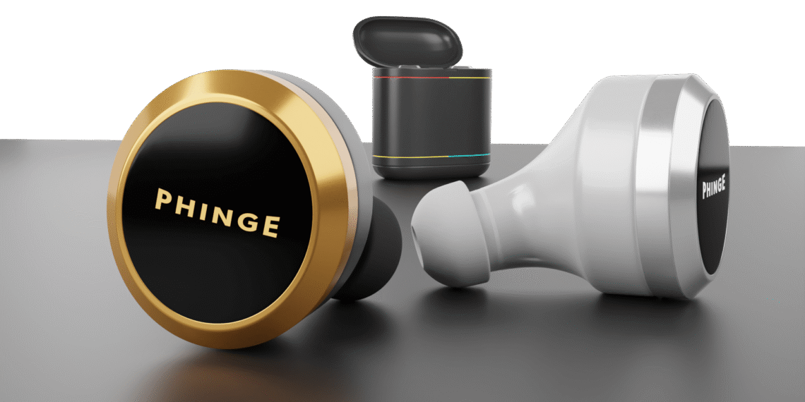 Phinge's® One-Of-A-Kind Modular Earbuds With Stylish Interchangeable Battery Modules & Dual Charging Case Available Soon for Pre-Sale