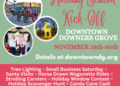 Downtown Downers Grove Hosts Holiday Weekend with Tree Lighting, Santa, Small Business Saturday, & Horse-Drawn Wagonette Rides, November 28-30, 2025 - FirstPublisher.org