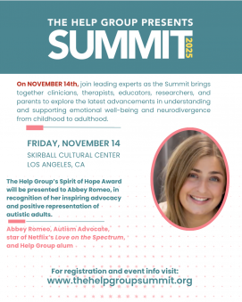Love on the Spectrum Star Abbey Romeo Honored for Inspiring Advocacy at The Help Group's 29th Annual Summit - FirstPublisher.org
