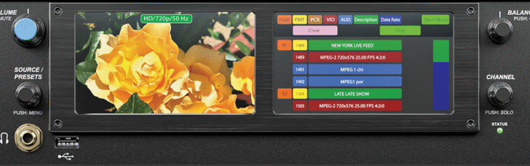 Wohler announces three SRT monitoring enhancements for its iVAM2-MPEG monitor and the addition of front panel PID selection of AVsubtitle streams - FirstPublisher.org