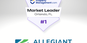 Allegiant Management Group Named 2025 Market Leader in Orlando by PropertyManagement.com - FirstPublisher.org
