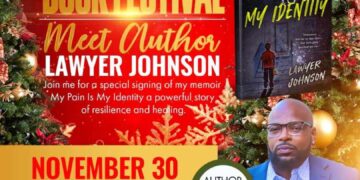 Author Lawyer Johnson Transforms Trauma Into Purpose in New Memoir, My Pain Is My Identity - FirstPublisher.org