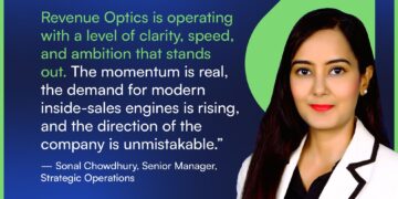 Revenue Optics Announces the Appointment of Sonal Chowdhury as Senior Manager – Strategic Operations - FirstPublisher.org