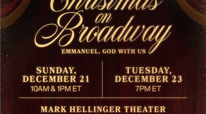 Times Square Church Presents Christmas on Broadway - FirstPublisher.org