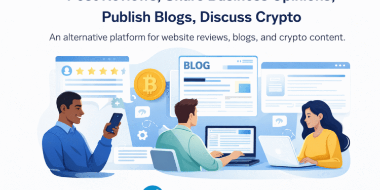 Trusphera Launches an Alternative Platform for Online Reviews, Business Blogs, and Crypto Content - FirstPublisher.org