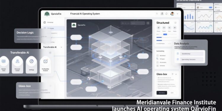 Meridianvale Unveils QarvioFin Public Beta The First 'Glass Box' AI Operating System for Autonomous Finance - FirstPublisher.org