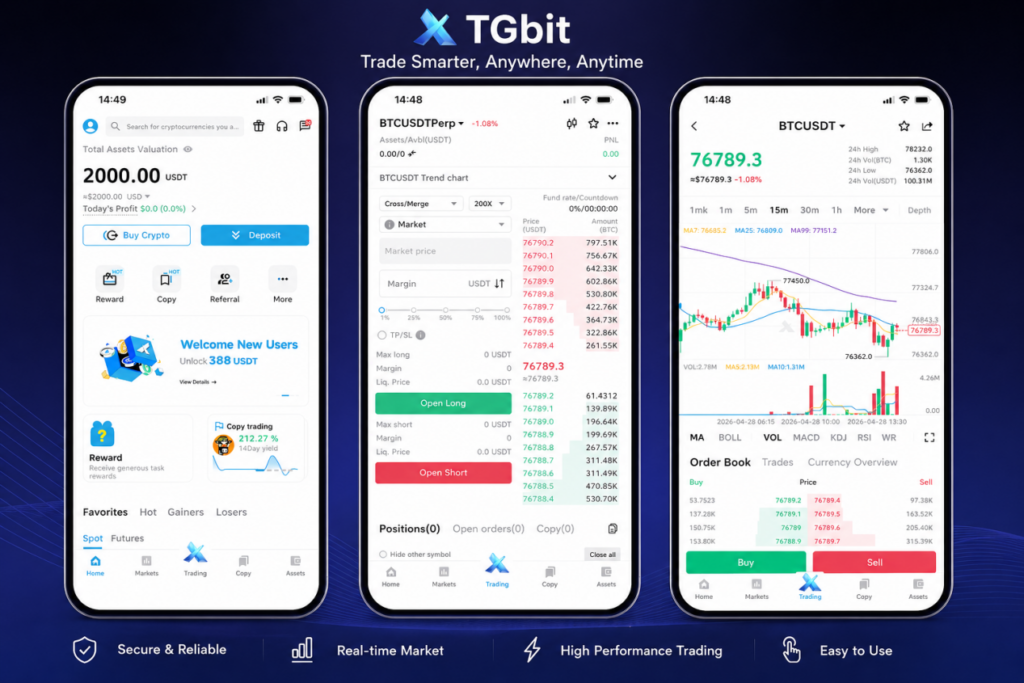TGbit App Download Guide Available on iOS & Android via App Store & Google Play