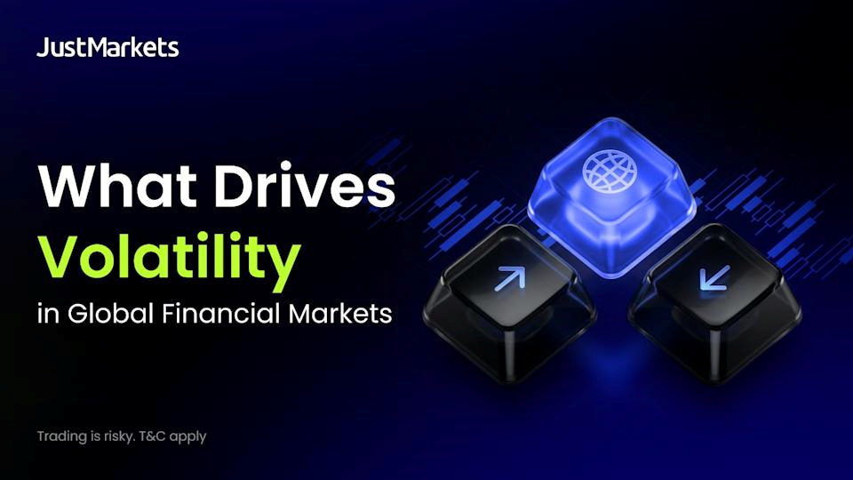 JustMarkets Highlights Key Drivers Behind Volatility in Global Financial Markets