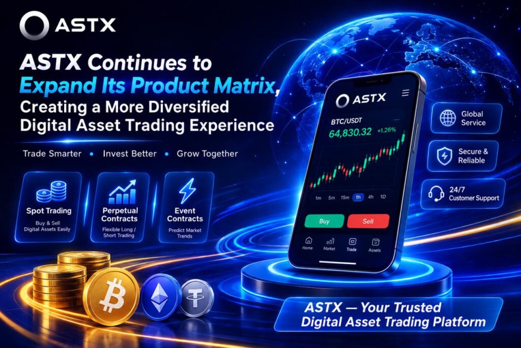 ASTX Continues to Expand Its Product Matrix, Creating a More Diversified Digital Asset Trading Experience.