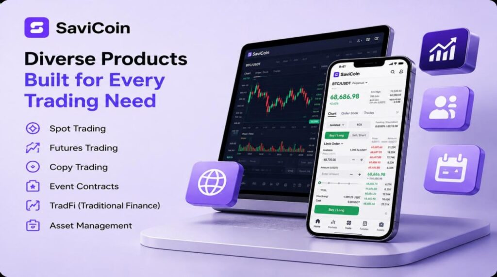 SaviCoin Unlocking a New Digital Finance Experience Through a Diverse Trading Ecosystem